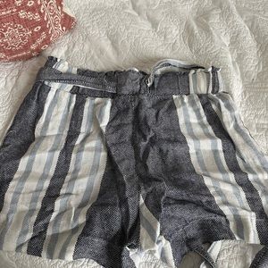 Size medium indigo rein striped shorts regular length